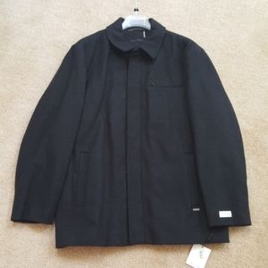 Calvin klein large mens coat new with tags